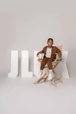 JLUXLABEL PECAN JLUXKIDS FLEECE UNISEX HOODIE