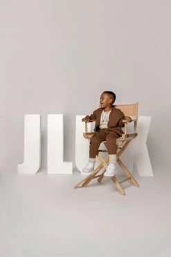 JLUXLABEL PECAN JLUXKIDS FLEECE UNISEX HOODIE