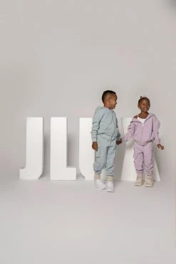 JLUXLABEL LILAC JLUXKIDS UNISEX CARGO JOGGERS