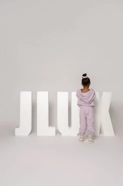 JLUXLABEL LILAC JLUXKIDS UNISEX CARGO JOGGERS