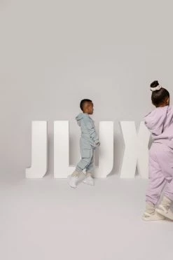 JLUXLABEL LILAC JLUXKIDS UNISEX CARGO JOGGERS