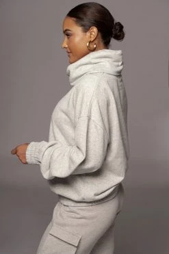 JLUXLABEL SALE GREY BELEN UNISEX PULLOVER 31 JLUXLABEL SALE GREY BELEN UNISEX PULLOVER