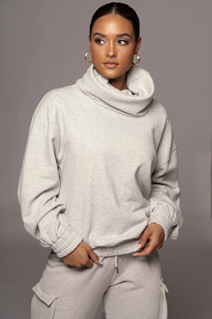 JLUXLABEL SALE GREY BELEN UNISEX PULLOVER 3 JLUXLABEL SALE GREY BELEN UNISEX PULLOVER