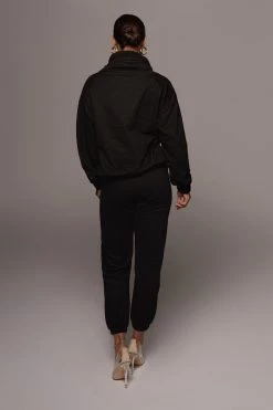 JLUXLABEL BLACK BELEN UNISEX PULLOVER SALE