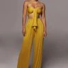 JLUXLABEL JLUXBASIX YELLOW TORY TWO PIECE SET
