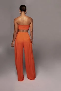 JLUXLABEL JLUXBASIX TANGERINE TORY TWO PIECE SET 12 JLUXLABEL JLUXBASIX TANGERINE TORY TWO PIECE SET