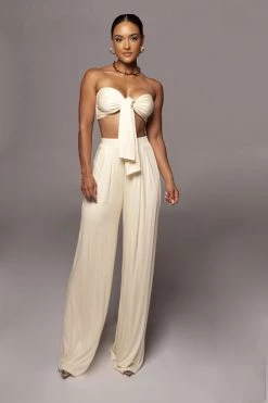 JLUXLABEL JLUXBASIX BUTTERCREAM TORY TWO PIECE SET NEW ARRIVALS