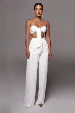 JLUXLABEL JLUXBASIX IVORY TORY TWO PIECE SET NEW ARRIVALS