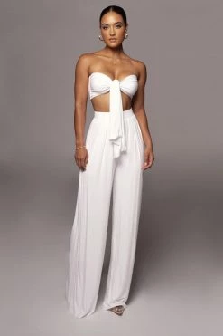 JLUXLABEL JLUXBASIX IVORY TORY TWO PIECE SET NEW ARRIVALS