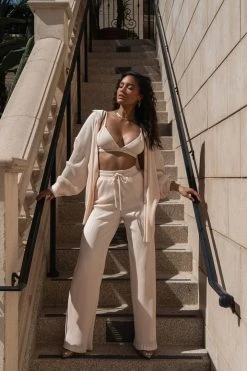 JLUXLABEL BUTTERCREAM DINA BUTTON DOWN TOP