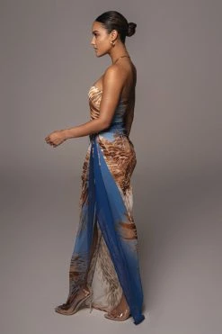 JLUXLABEL ROYAL VERSAILLES SWEETHEART MAXI SKIRT SET NEW ARRIVALS