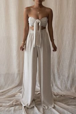 JLUXLABEL SAND MORE LOVE LINEN SET NEW ARRIVALS