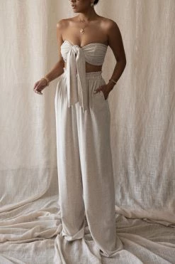 JLUXLABEL SAND MORE LOVE LINEN SET NEW ARRIVALS