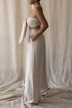 JLUXLABEL SAND MORE LOVE LINEN SET NEW ARRIVALS