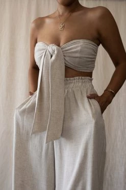 JLUXLABEL SAND MORE LOVE LINEN SET NEW ARRIVALS