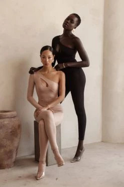 JLUXLABEL FRAPPE SAIKA KEYHOLE JUMPSUIT