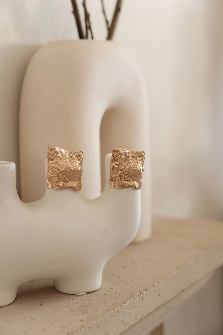 Fame Accessories GOLD DAYANA EARRINGS 6 Fame Accessories GOLD DAYANA EARRINGS