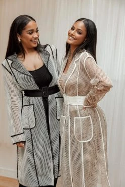 JLUXLABEL BLACK BEXLEY COAT OUTERWEAR