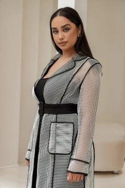 JLUXLABEL BLACK BEXLEY COAT OUTERWEAR