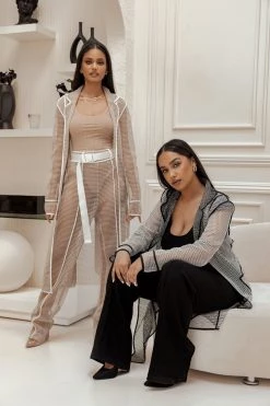 JLUXLABEL BLACK BEXLEY COAT OUTERWEAR