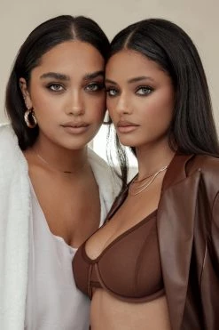 JLUXLABEL CHOCOLATE JONI BRALETTE NEW ARRIVALS