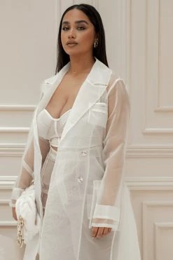 JLUXLABEL BUTTERCREAM JEANNA COAT SALE 23 JLUXLABEL BUTTERCREAM JEANNA COAT SALE